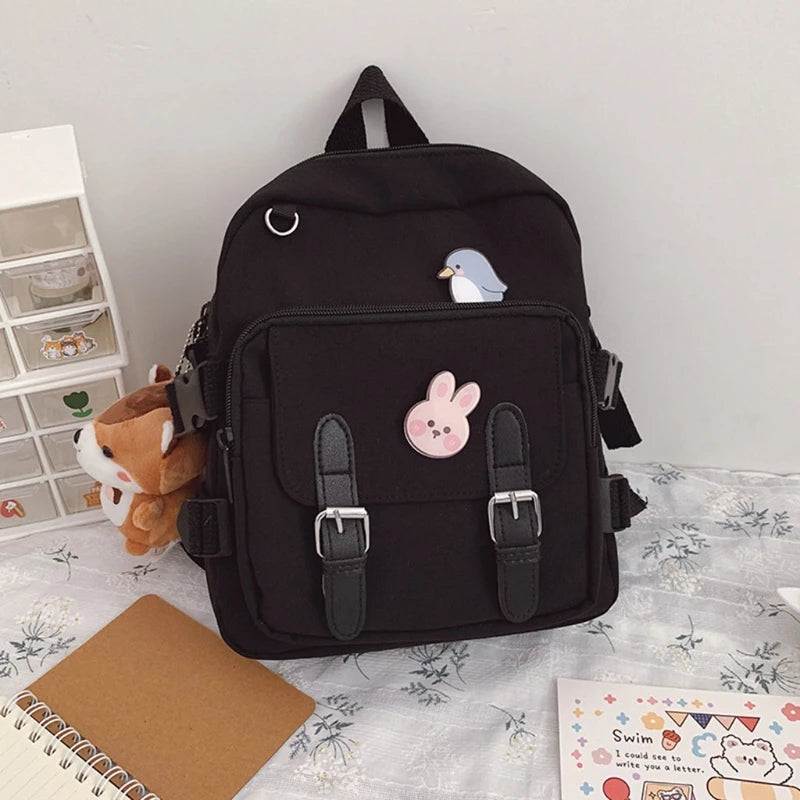 Small Backpack Women Shoulder Bag Multi-Function Bagpack