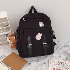 Small Backpack Women Shoulder Bag Multi-Function Bagpack