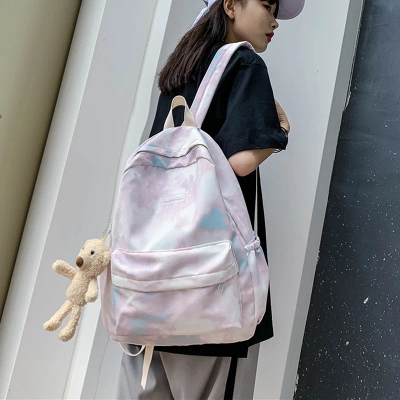 Large Capacity Women's Travel Backpack Shoulder Bag