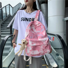 Large Capacity Women's Travel Backpack Shoulder Bag