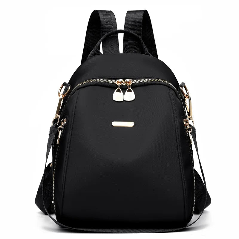 Women's Western-style Anti-theft Oxford Cloth Schoolbag