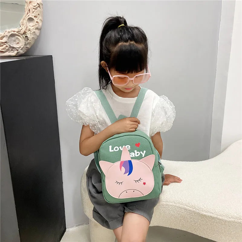 Kids Cartoon Backpack School Bag Kindergarten Primary Student Boys Girls Book Ba