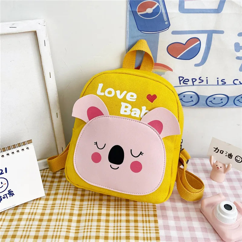 Kids Cartoon Backpack School Bag Kindergarten Primary Student Boys Girls Book Ba