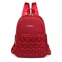 Women Travel Backpack Nylon Waterproof School Shoulder Bag