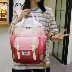 Large Capacity Women's Backpack Schoolbag for Travel