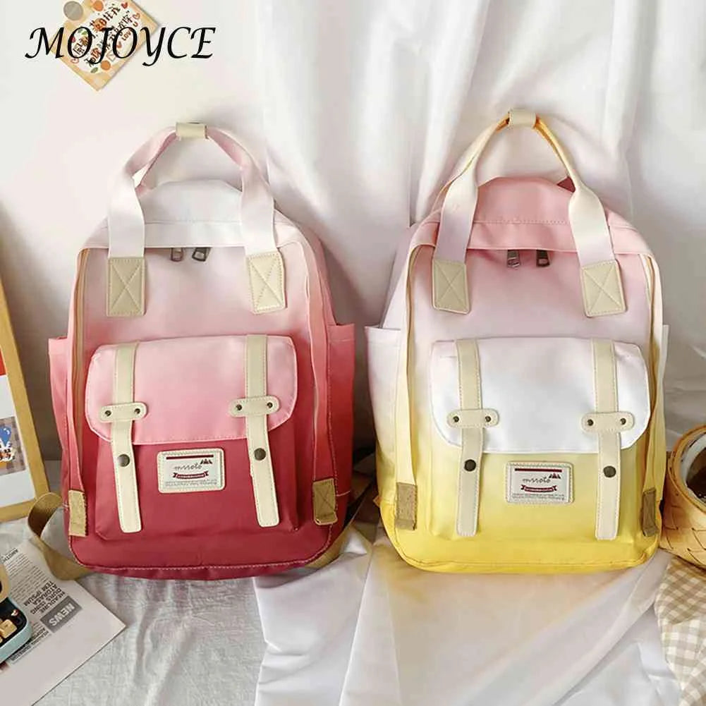 Large Capacity Women's Backpack Schoolbag for Travel