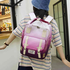 Large Capacity Women's Backpack Schoolbag for Travel