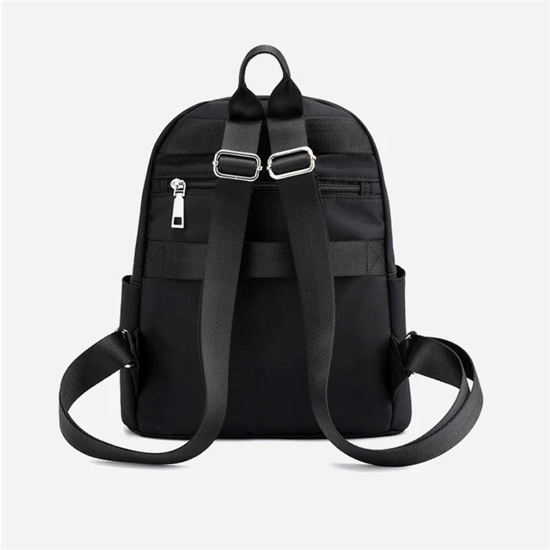Women's Casual Waterproof Nylon Backpack Shoulder Bag