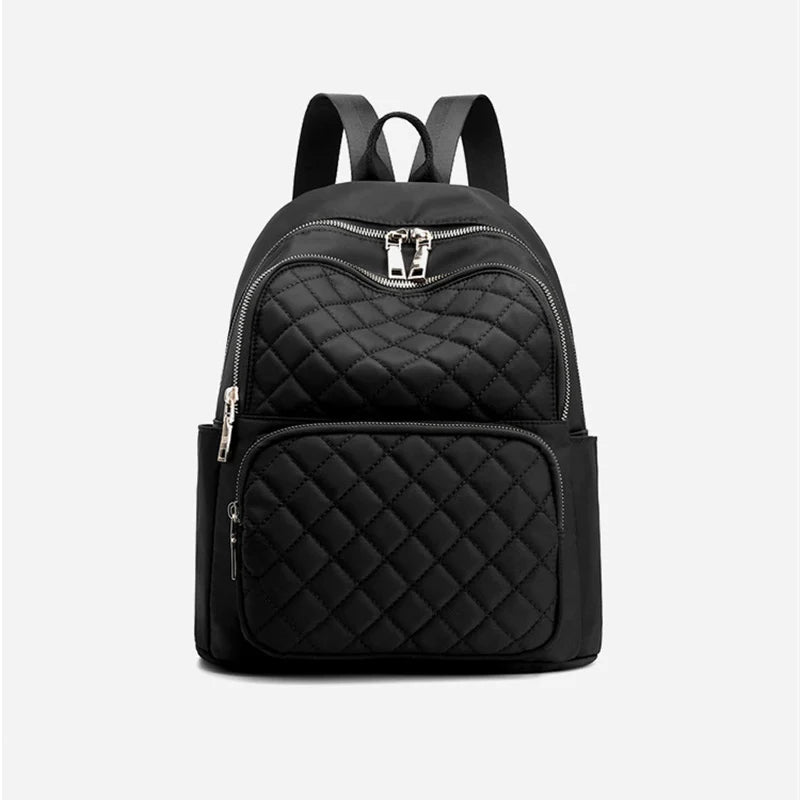 Women's Casual Waterproof Nylon Backpack Shoulder Bag