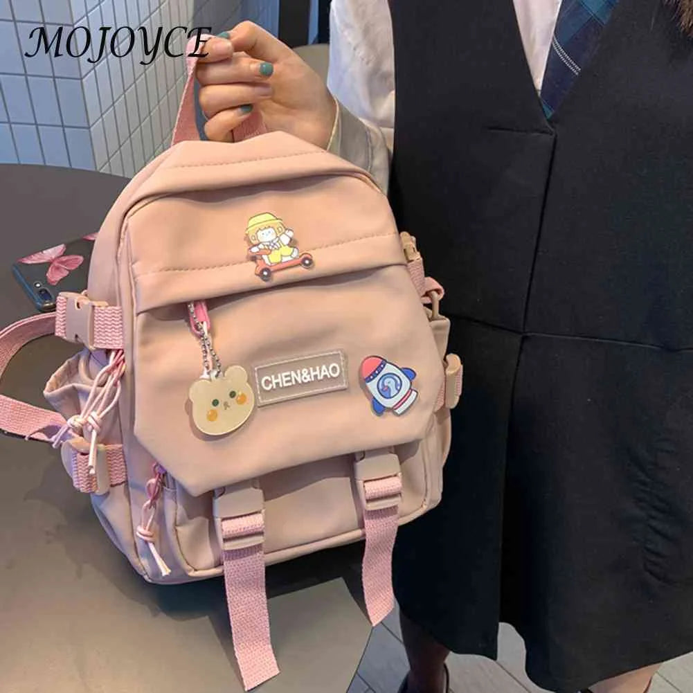 Nylon Women Backpack for School Bag