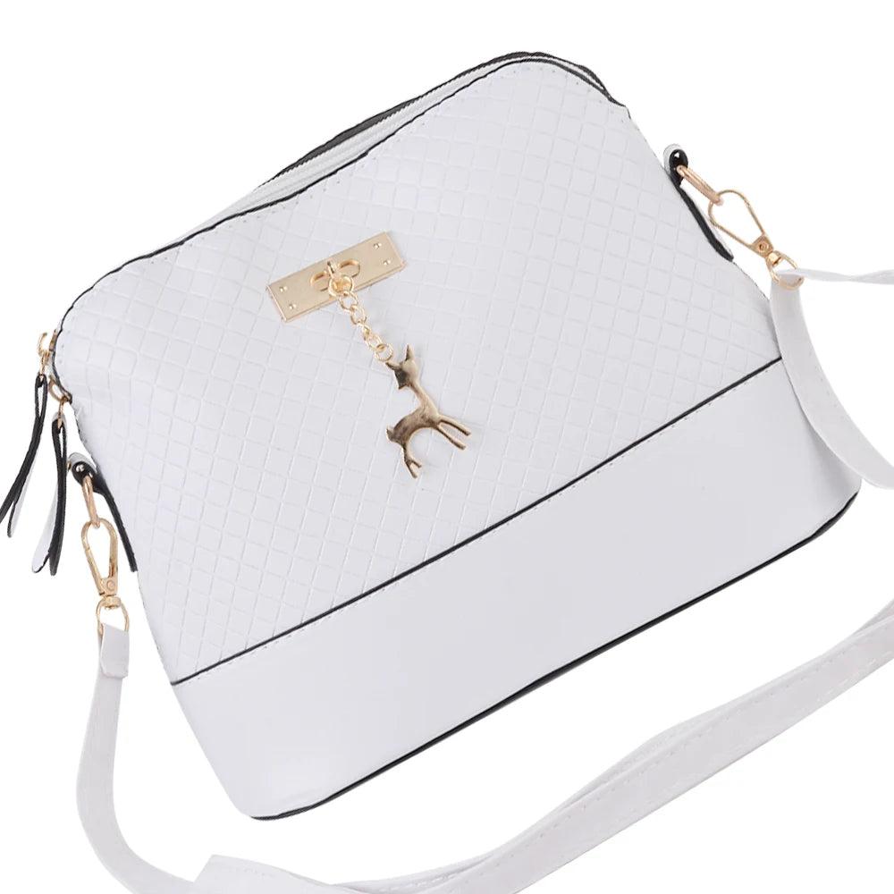 Deer Hot Messenger Bag Women Shoulder Handbag 23*9.5*18cm