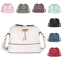 Deer Hot Messenger Bag Women Shoulder Handbag 23*9.5*18cm