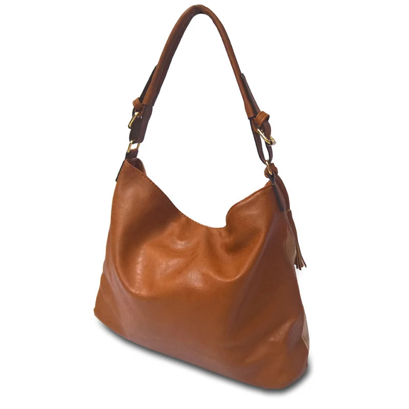 Women's Shoulder Bag Crossbody Classic Design Soft Leather Top-Handle