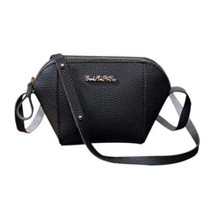 Mini Shoulder Bag Women's PU Leather Handbag Zipped Messenger Bags