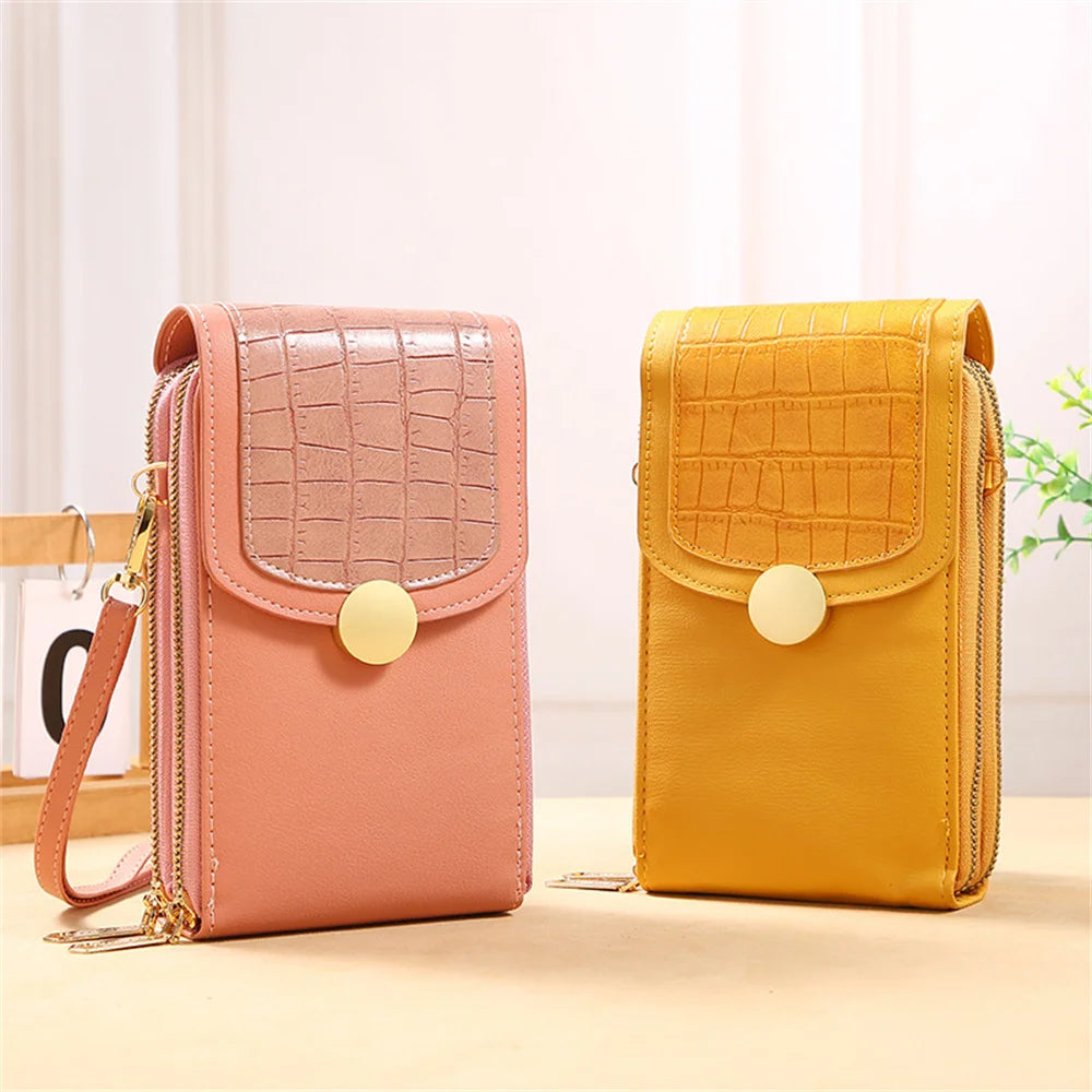 Touch Screen Phone Purse Wallet Women Wallets for Mobile Phone Clutch Bag
