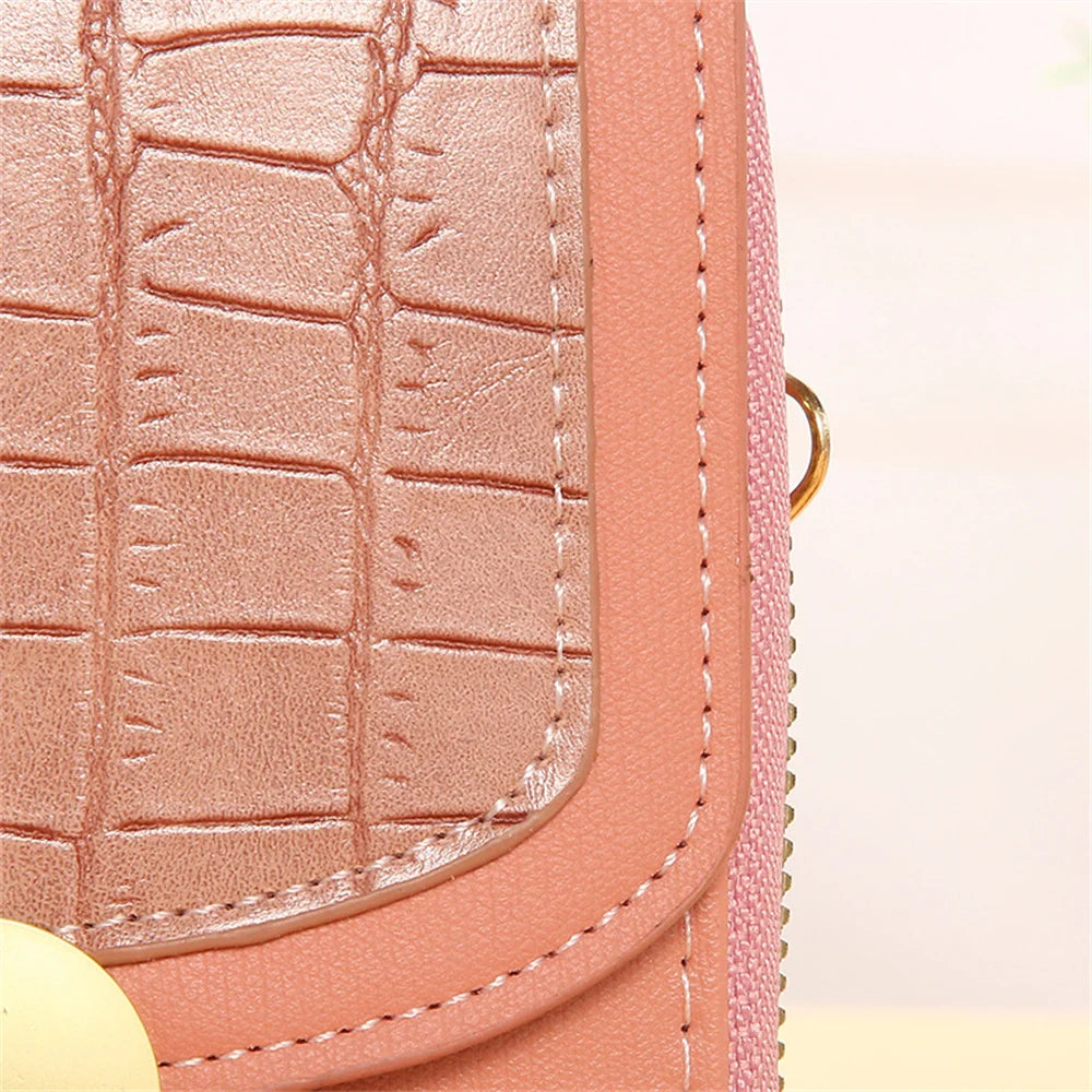 Touch Screen Phone Purse Wallet Women Wallets for Mobile Phone Clutch Bag