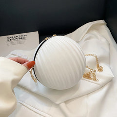 Ball Shaped Shoulder Bags Small Purse Phone Crossbody Bag