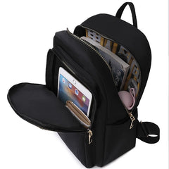 Women's Oxford Shoulder Bag School Rucksack Backpack