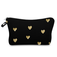Love Heart Cosmetics Organizer Bag Makeup Storage for Christmas Gift