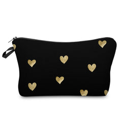 Love Heart Cosmetics Organizer Bag Makeup Storage for Christmas Gift