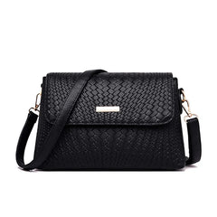 Women's PU Leather Shoulder Bag Crossbody Messenger Handbag Purse