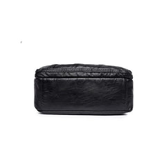 Soft Leather Shoulder Bag Small Messenger Bag for Girls