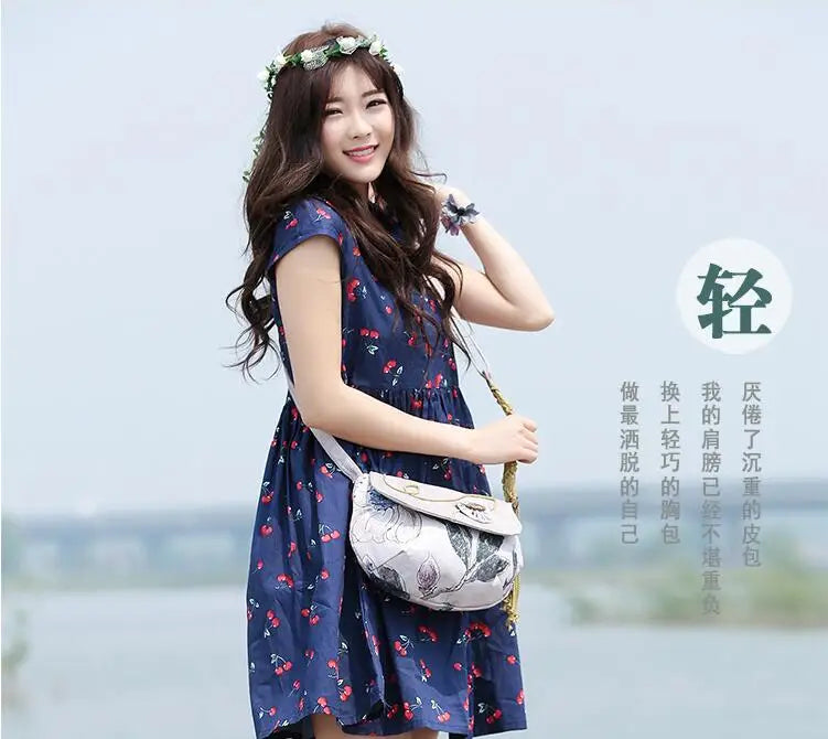 Bohemian Appliques Small Shopping Cover bags!