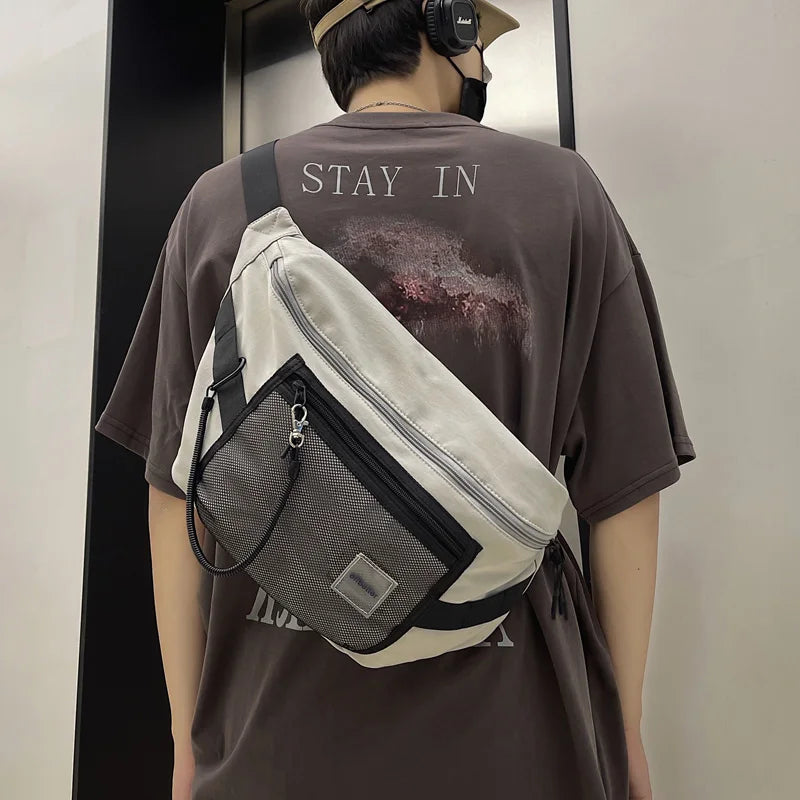 Japanese Chest Bag Shoulder Bag Women's Messenger Bag