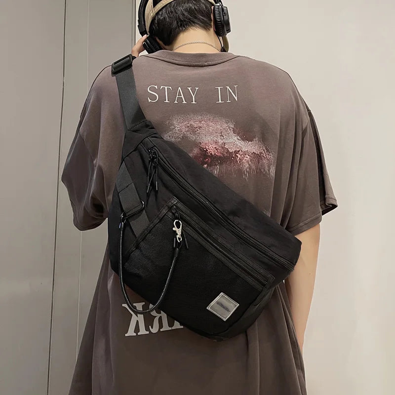 Japanese Chest Bag Shoulder Bag Women's Messenger Bag