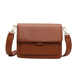 Small Crossbody Bag PU Leather Messenger Lightweight