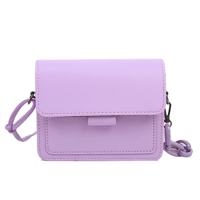 Women's Small Crossbody Bag Lightweight Flap Handbag