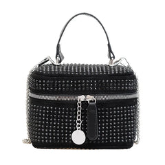 Bright Diamond Handbag Bag Woman Versatile Box Bag