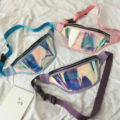 Waterproof Transparent Women Fanny Pack Clear Waist Bag