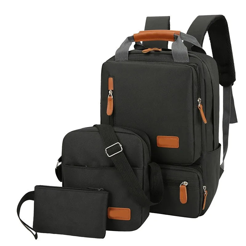 Business Laptop Backpack Oxford Waterproof Large Casual School Bag