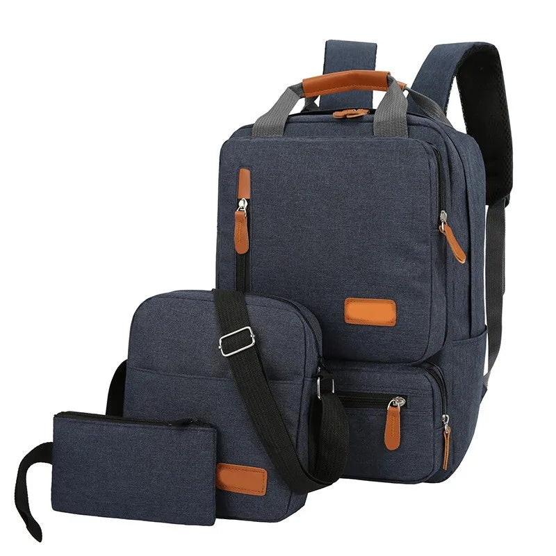 Business Laptop Backpack Oxford Waterproof Large Casual School Bag