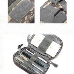 Camouflage Waist Pack Belt Bag Phone Wallet Pouch