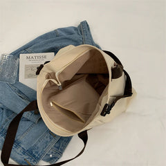 Canvas Handbag Tote High Shoulder Bags for Women