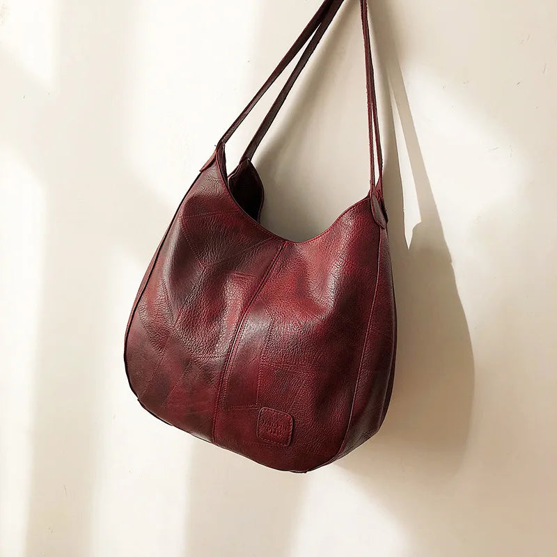 Canvas Shoulder Bag Women Multifunction Handbags Purse Large Capacity
