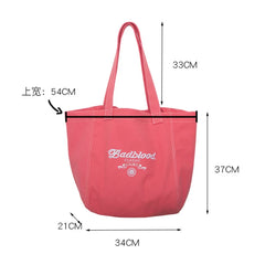 Shoulder Bag Women's Embroidered Handbag Totes Large Capacity Shopping Bag