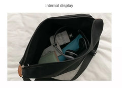 Women's Retro Canvas Shoulder Bag Casual Messenger Street Solid School Crossbody