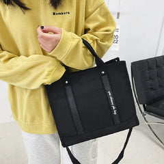 Canvas Tote Bag Women Handbags Messenger Bag Casual Large Capacity Shoulder Bags