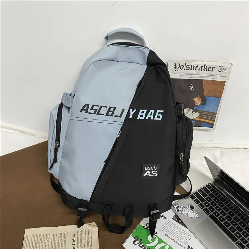 Canvas Women Backpack School Bags Large Capacity Waterproof Rucksac