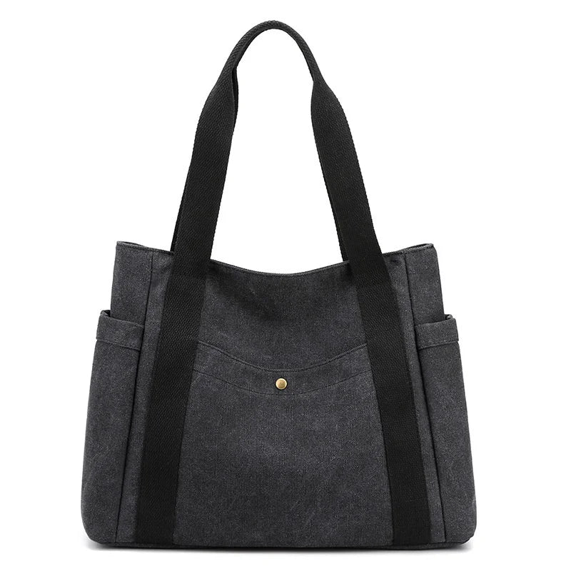 Canvas Women Bag Large Capacity Female Handbags Ladies Tote Travel Bags