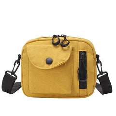Canvas Women Bags Solid Casual Shoulder Messenger Bag Handbag Outdoor Bag