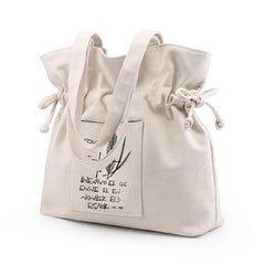 Canvas Women Handbags Vintage Female Shoulder bags Ladies Shopping Travel Bag
