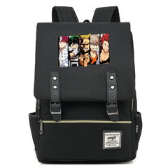 Anime My Hero Buckle School Bag Teenagers Student Schoolbags Women Men Backpack