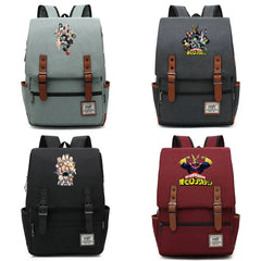 My Hero Buckle School Bag for Children - Anime Cartoon Backpack