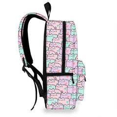 Cartoon School Bags for Girls Boys Teenagers Backpack Women Bookbags