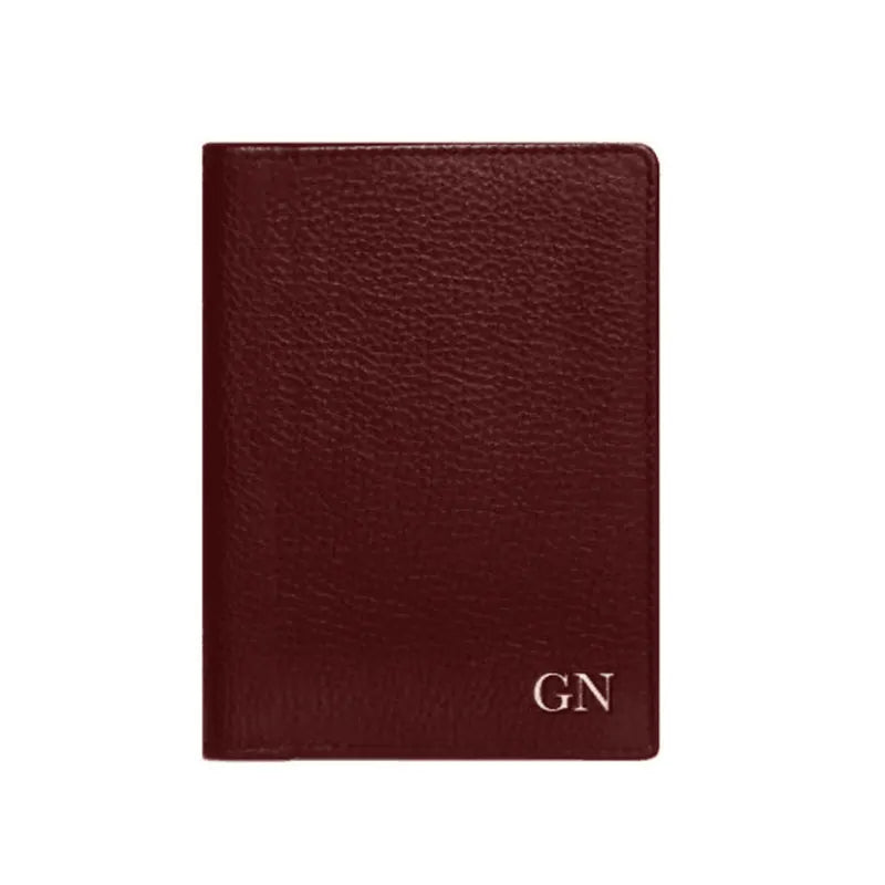 Leather Passport Holder Travel Cover Boarding Bag