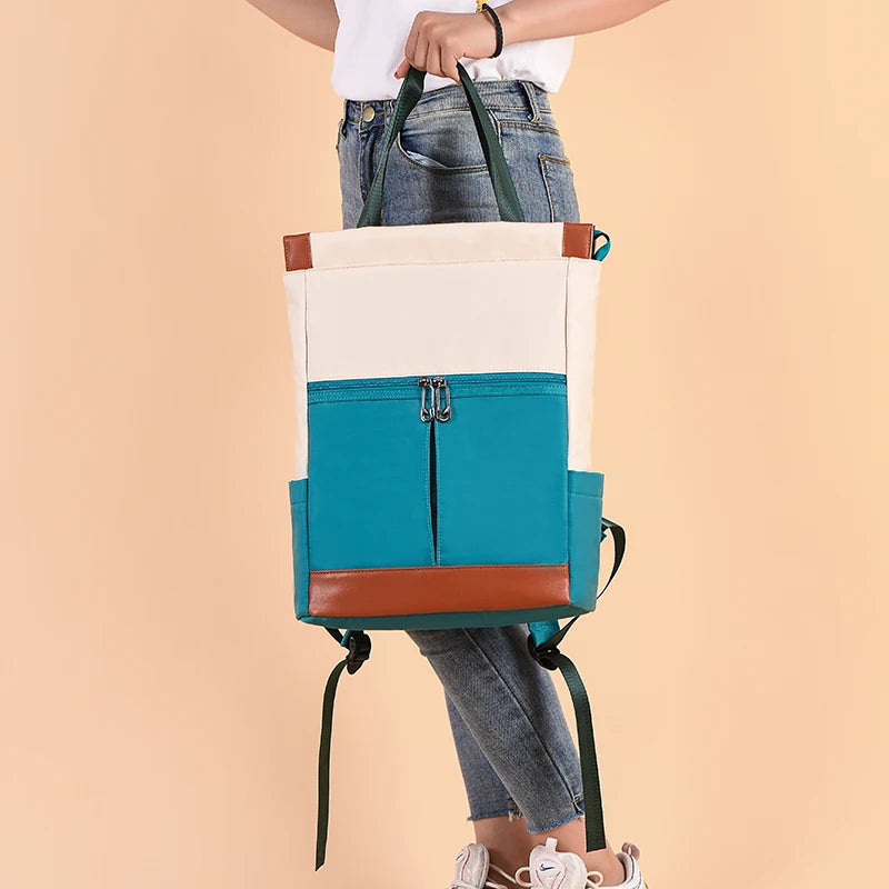 Casual Backpack Unisex Men And Women Bagpack Daily Bag Multi-function